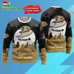 NHL Anaheim Ducks Hockey New Design Litmited Christmas Ugly Sweater