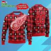 NHL Detroit Red Wings Personalized Snow Tree Ugly Christmas Sweater