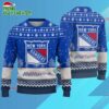NHL New York Rangers Hockey Team Design New Ugly Christmas Sweater