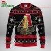 MLB Arizona Diamondbacks Funny Grinch Ugly Christmas Sweater 1