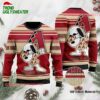 MLB Arizona Diamondbacks Snoopy Dab Retro Ugly Christmas Sweater 1