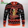 MLB Baltimore Orioles Funny Grinch Ugly Christmas Sweater 1