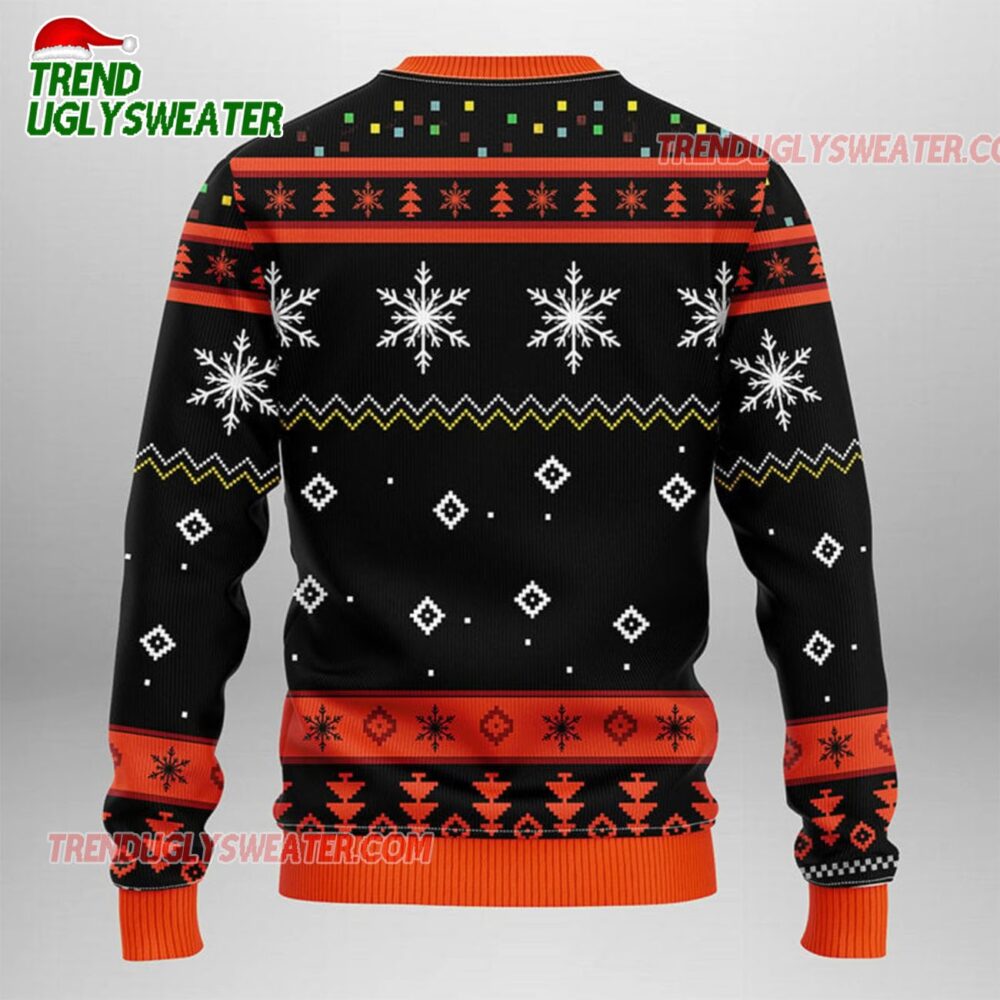 MLB Baltimore Orioles Funny Grinch Ugly Christmas Sweater 2