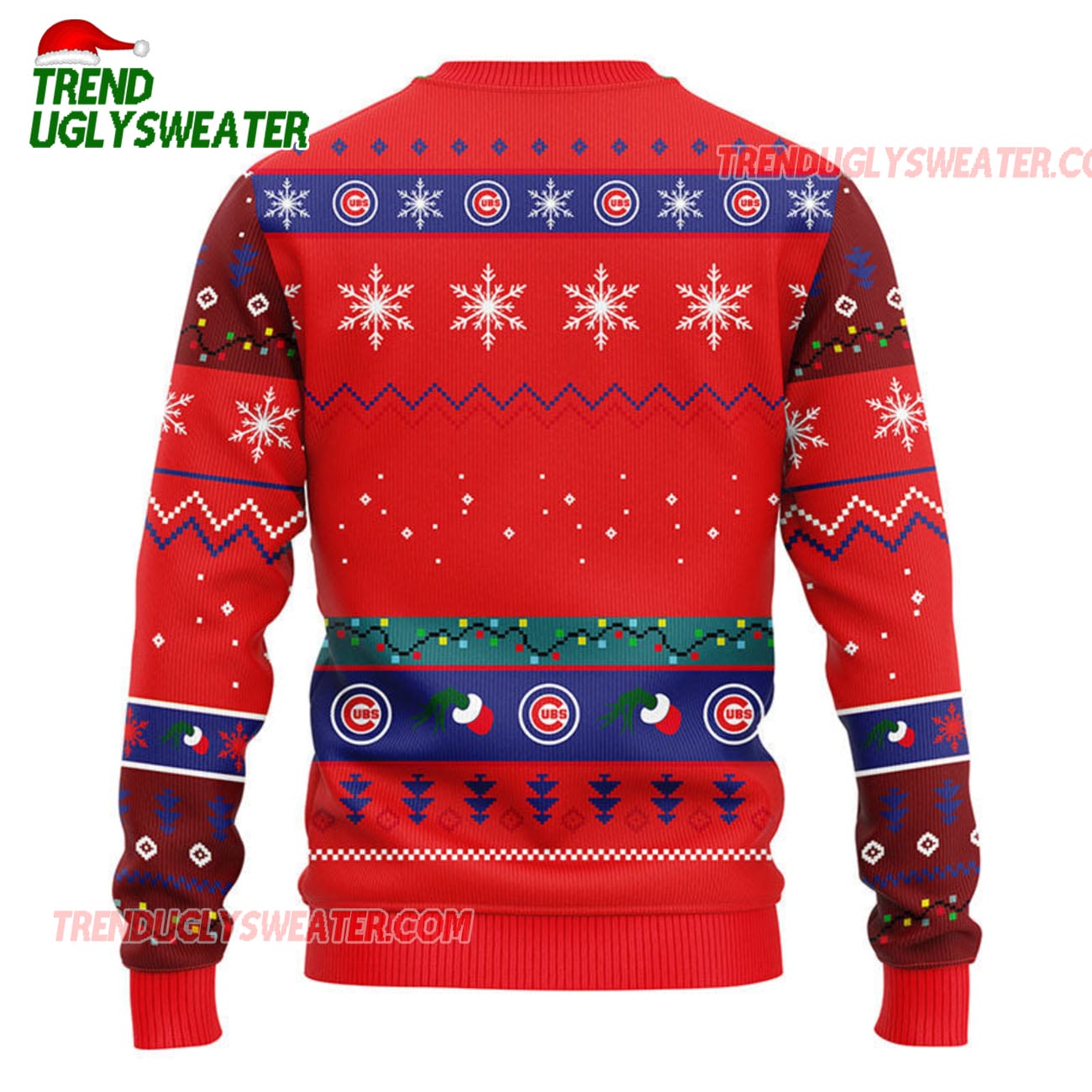 MLB Chicago Cubs 12 Grinch Xmas Day Ugly Christmas Sweater MLB Chicago Cubs 12 Grinch Xmas Day Ugly Christmas Sweater