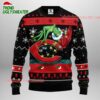 MLB Cincinnati Reds Funny Grinch Hand Ugly Christmas Sweater 1