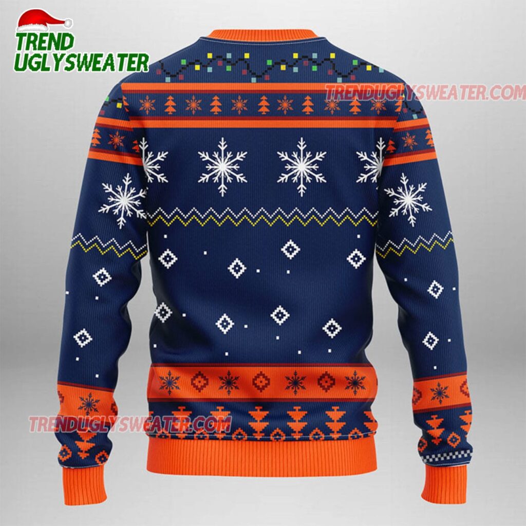 MLB Detroit Tigers Funny Grinch Ugly Christmas Sweater 2