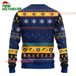 MLB Houston Astros 12 Grinch Xmas Day Ugly Christmas Sweater 2
