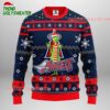 MLB Los Angeles Angels Funny Grinch Ugly Christmas Sweater 1