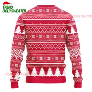 MLB Los Angeles Angels Grinch Hug Ugly Christmas Sweater 2