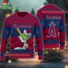 MLB Los Angeles Angels Grinch Stolen Ugly Christmas Sweater 1