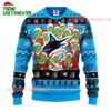 MLB Miami Marlins 12 Grinch Xmas Day Ugly Christmas Sweater 1