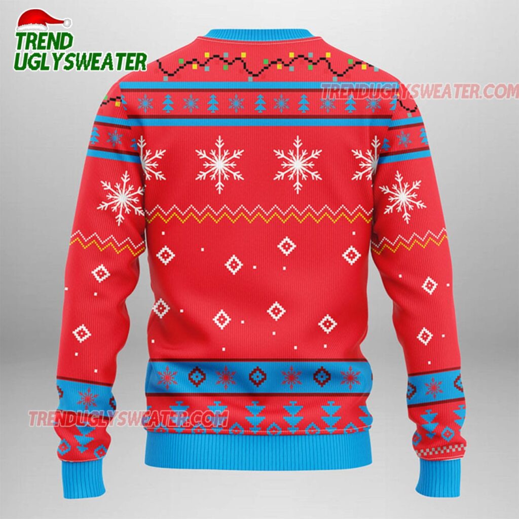 MLB Miami Marlins Funny Grinch Ugly Christmas Sweater 1 MLB Miami Marlins Funny Grinch Ugly Christmas Sweater 2