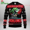 MLB Miami Marlins Grinch Hand Ugly Christmas Sweater 1