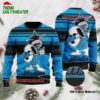 MLB Miami Marlins Snoopy Dabbing Holiday Ugly Christmas Sweater 1