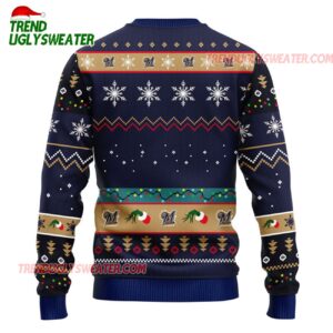 MLB Milwaukee Brewers 12 Grinch Xmas Day Ugly Christmas Sweater 2