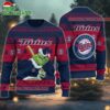 MLB Minnesota Twins Grinch Stolen Ugly Christmas Sweater 1