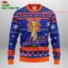 MLB New York Mets Funny Grinch Ugly Christmas Sweater 1