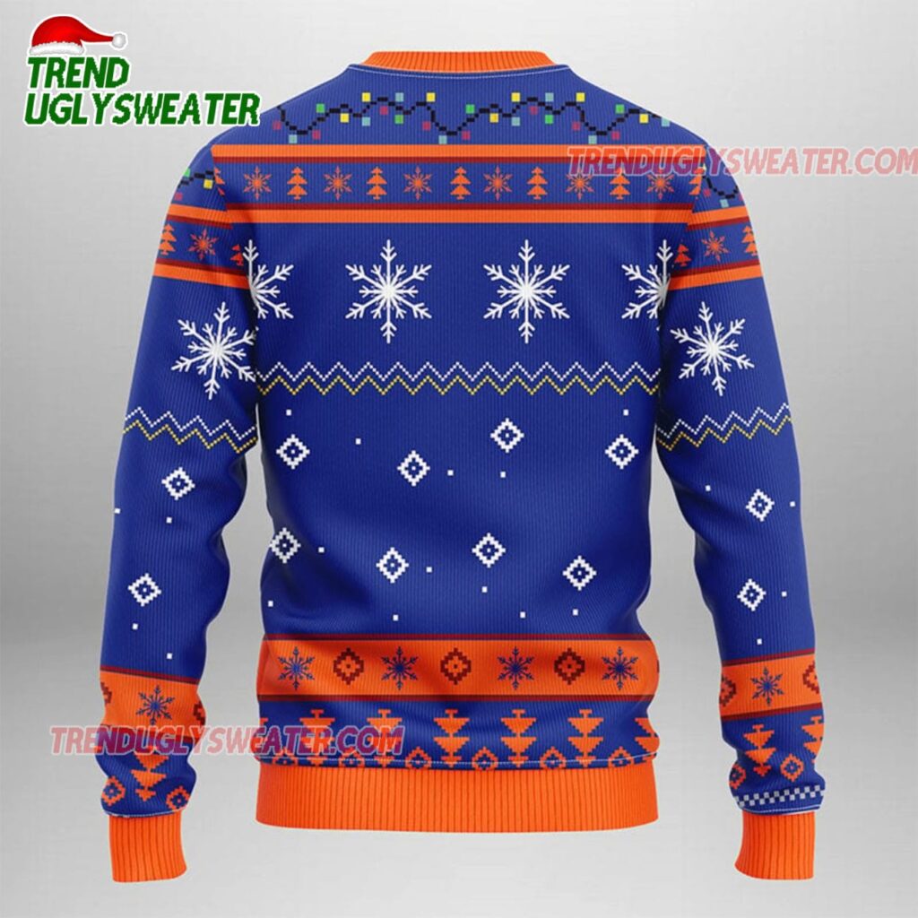 MLB New York Mets Funny Grinch Ugly Christmas Sweater 2