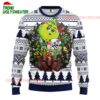 MLB New York Yankees Grinch Hug Ugly Christmas Sweater 1