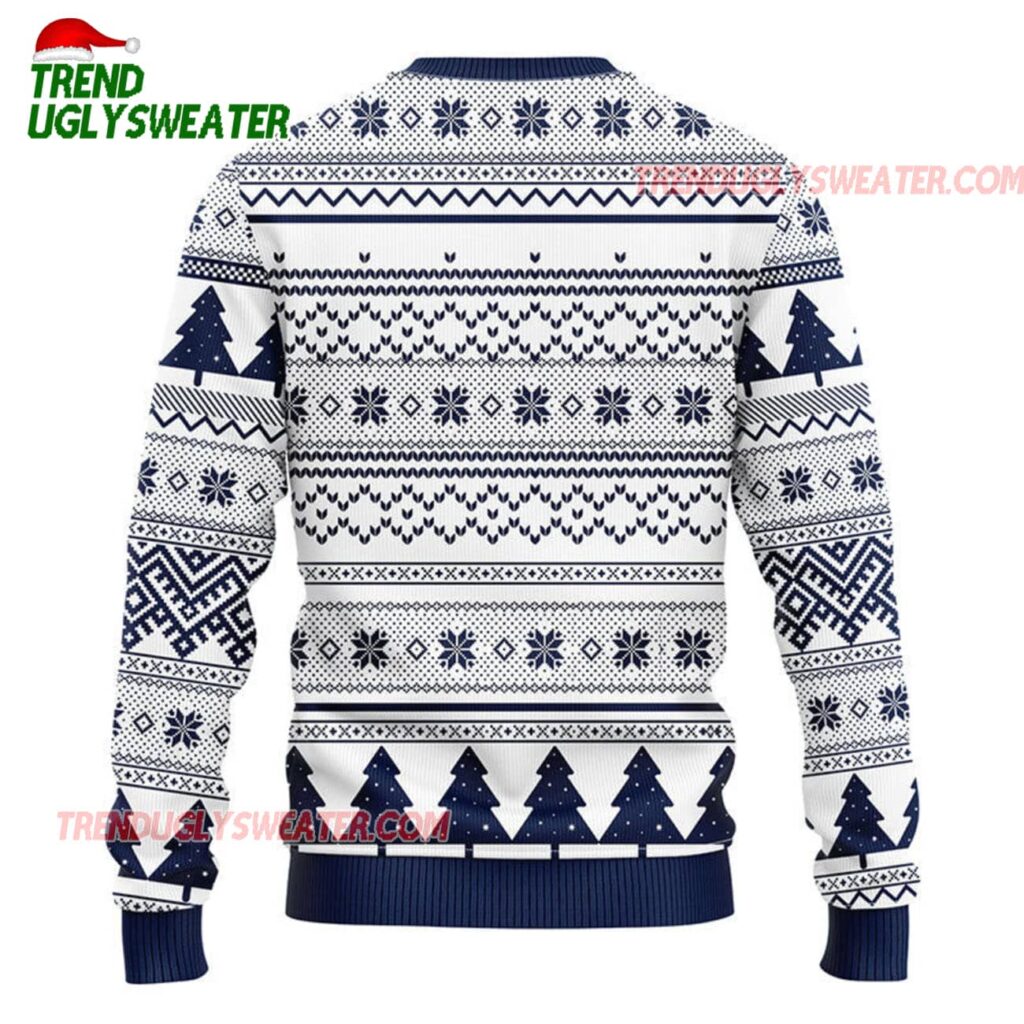 MLB New York Yankees Grinch Hug Ugly Christmas Sweater 2