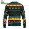 MLB Oakland Athletics 12 Grinch Xmas Day Ugly Christmas Sweater 2