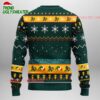 MLB Oakland Athletics Grinch Hand Ugly Christmas Sweater 2