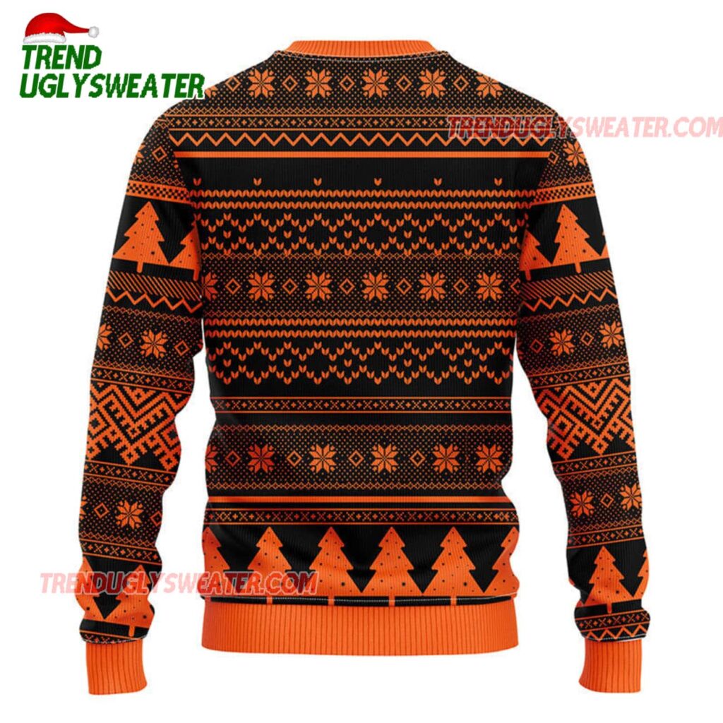 MLB San Francisco Giants Grinch Hug Ugly Christmas Sweater 2
