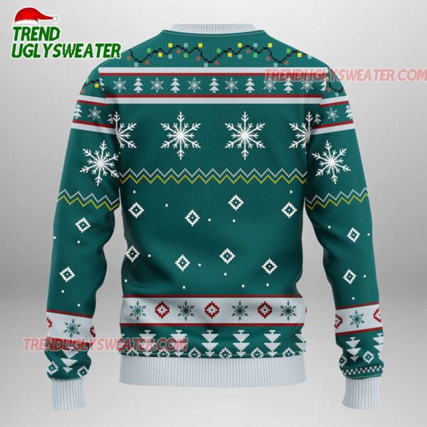 MLB Seattle Mariners Funny Grinch Ugly Christmas Sweater 2