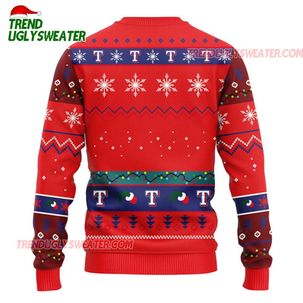MLB Texas Rangers 12 Grinch Xmas Day Ugly Christmas Sweater 1 MLB Texas Rangers 12 Grinch Xmas Day Ugly Christmas Sweater 2