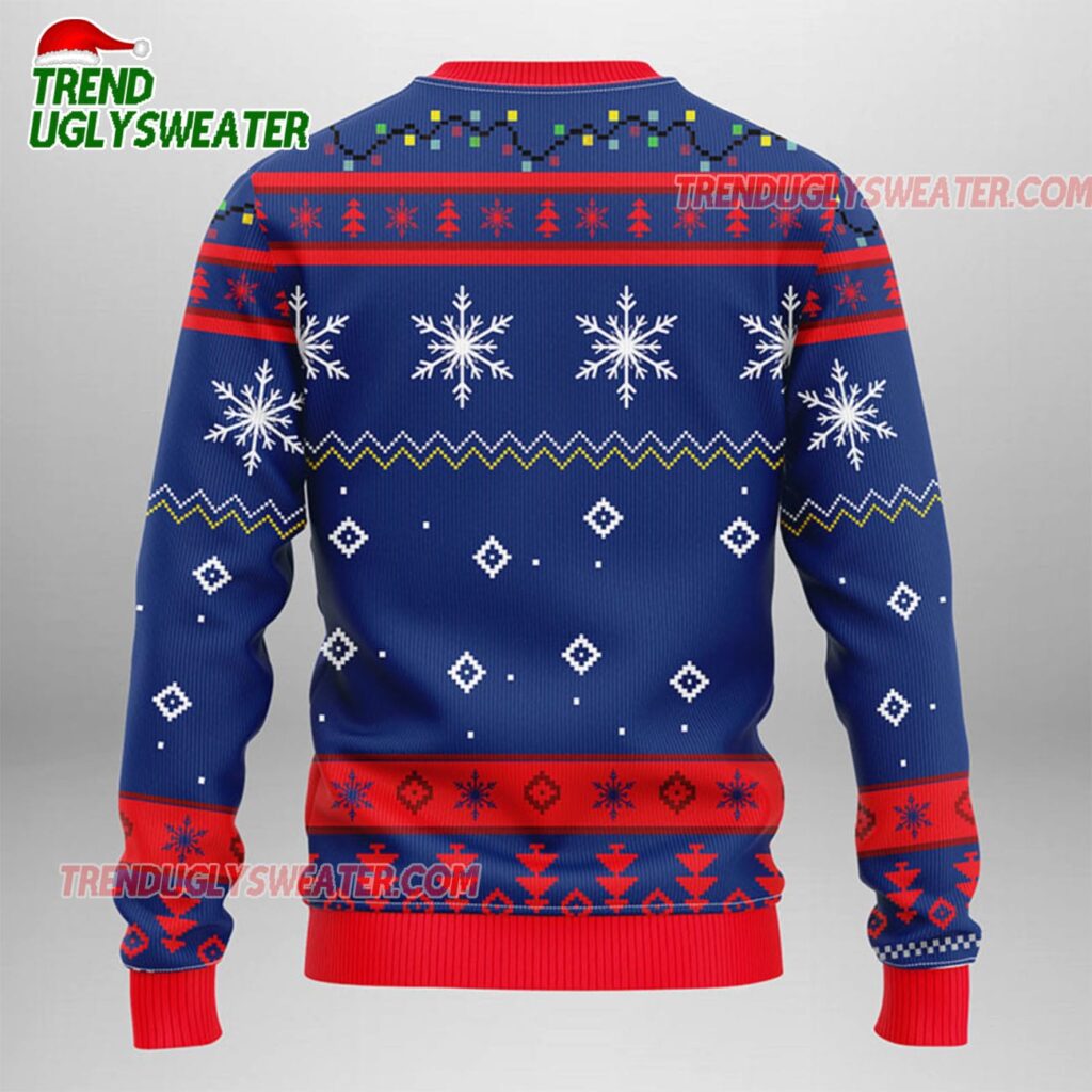 MLB Texas Rangers Funny Grinch Ugly Christmas Sweater 2