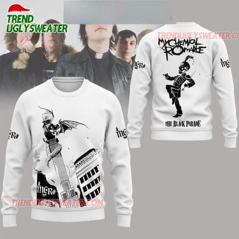 My Chemical Romance The Black Parade Merry Christmas 2025 Ugly Sweater