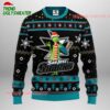 NHL San Jose Sharks Funny Grinch Ugly Christmas Sweater 1