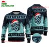 NHL Seattle Kraken Santa Hat Ugly Christmas Sweater 1