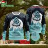NHL Seattle Kraken Sleigh Ride Adventure Ugly Christmas Sweater 1