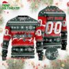 NHL Washington Capitals Reindeer Snowflake Personalized Name Number Ugly Christmas Sweater