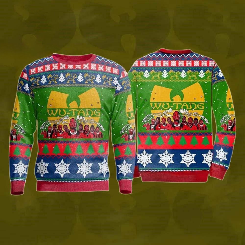 Wu Tang Clan Fan Lover 2025 Ugly Christmas Sweater