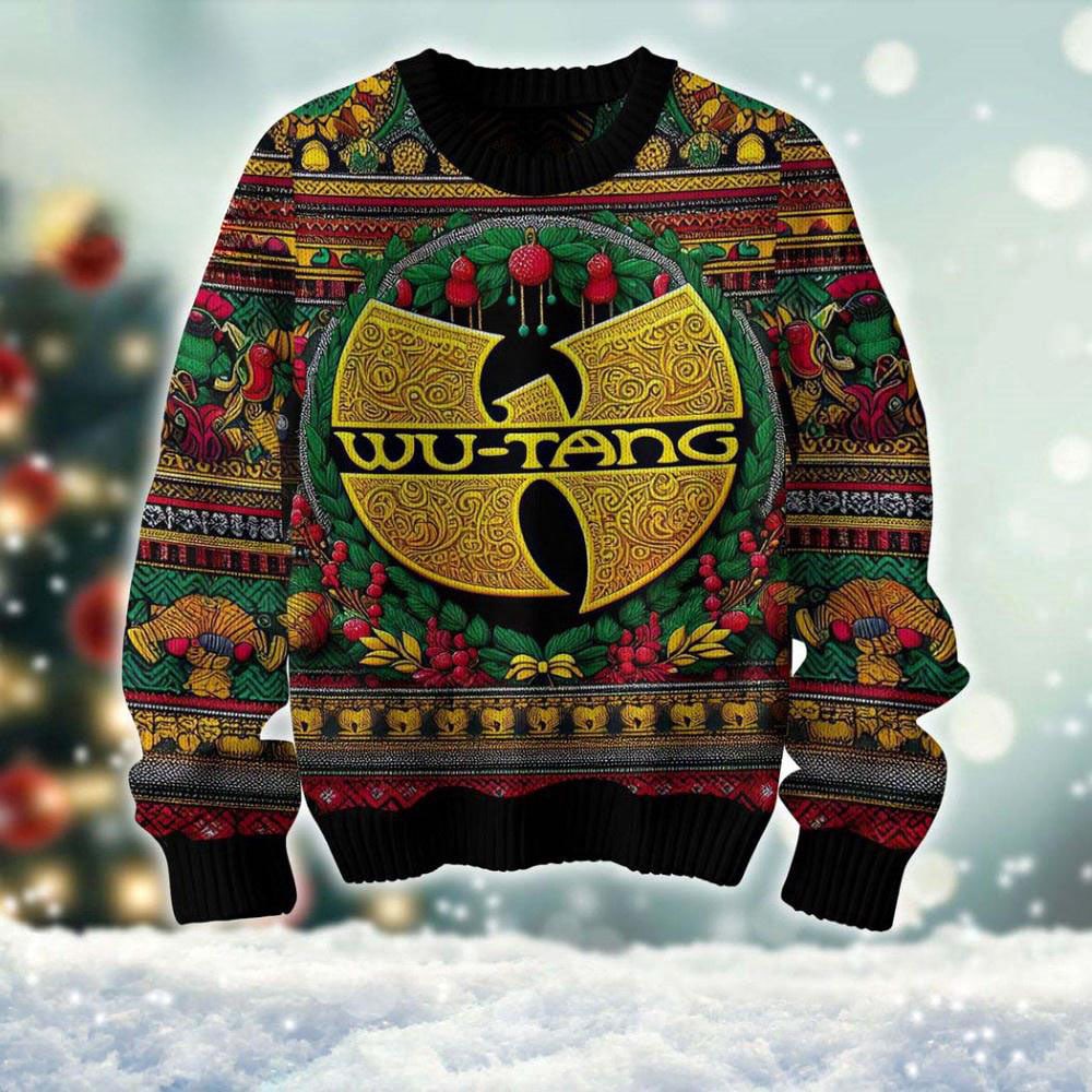 Wu Tang Clan Idler Logo Ugly Christmas Sweater