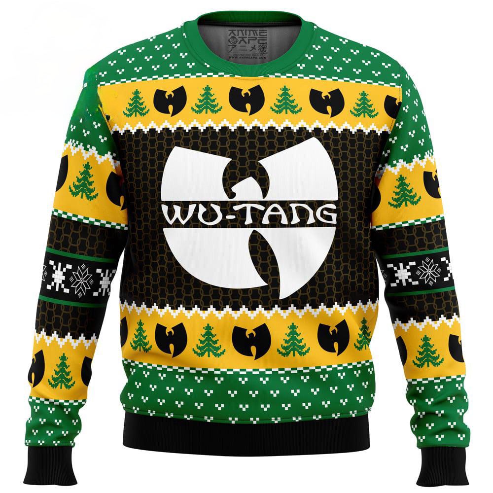 Yah Its Christmas Time Yo Wu Tang Clan Ugly Christmas Sweater