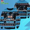 Carolina Panthers NFL Mickey Minnie Ugly Christmas Sweater 1 Carolina Panthers NFL Mickey Minnie Ugly Christmas Sweater