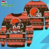 Cleveland Browns NFL Mickey Minnie Ugly Christmas Sweater