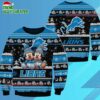 Detroit Lions NFL Mickey Minnie Ugly Christmas Sweater