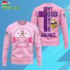 Minnesota Vikings 2025 NFL My God Is Stronger Than Breast Cancer Chritmas Sweater