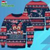 New England Patriots NFL Mickey Minnie Ugly Christmas Sweater 1 New England Patriots NFL Mickey Minnie Ugly Christmas Sweater