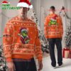 Personalized Cincinnati Bengals NFL Team Color Grinch Ugly Christmas Sweater 1 Personalized Cincinnati Bengals NFL Team Color Grinch Ugly Christmas Sweater