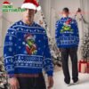 Personalized Los Angeles Rams NFL Team Color Grinch Ugly Christmas Sweater