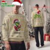Personalized New Orleans Saints NFL Team Color Grinch Ugly Christmas Sweater 2 Personalized New Orleans Saints NFL Team Color Grinch Ugly Christmas Sweater