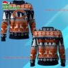 2025 Bears Reindeer Football Christmas Ugly Sweater 1
