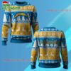 Nfl 2025 Chargers Reindeer Football Christmas Ugly Sweater 2 2025 Chargers Reindeer Football Christmas Ugly Sweater 1