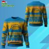 Nfl 2025 Christmas La Chargers Festive Reindeer Tree Ugly Sweater 2 2025 Christmas La Chargers Festive Reindeer Tree Ugly Sweater 1