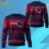 2025 Christmas Patriots Festive Reindeer Tree Ugly Sweater 1